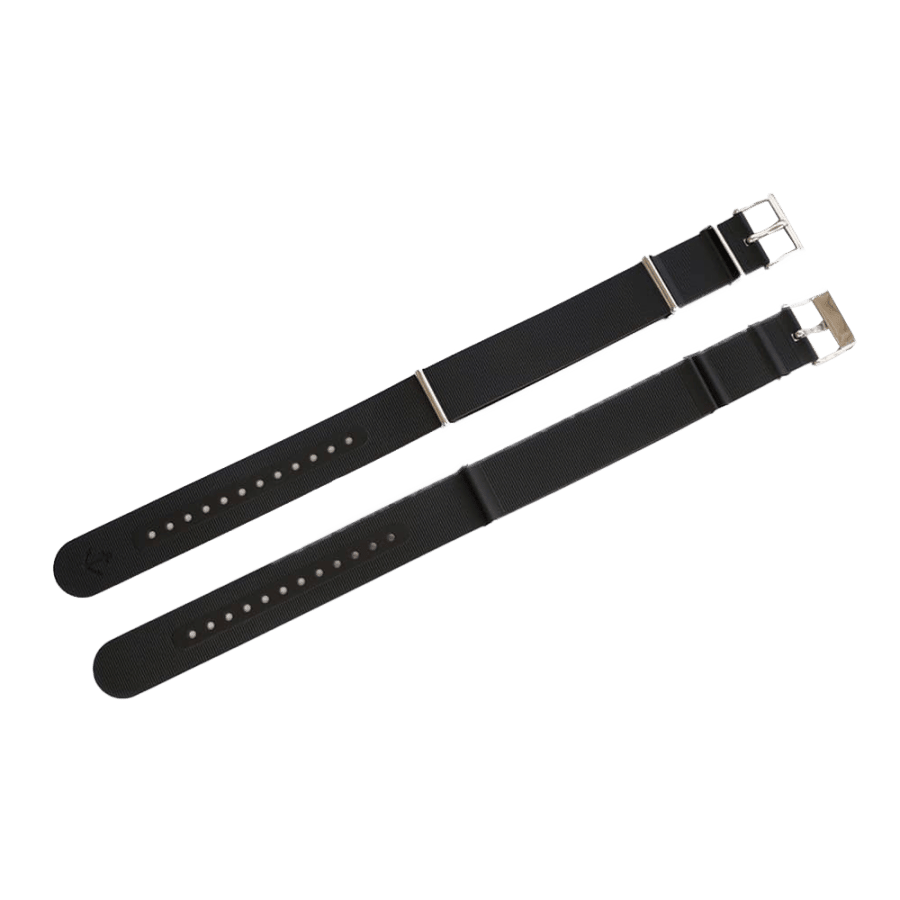 Bracelet Nato Caoutchouc Noir Montres à la française