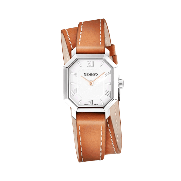 Prima Acier cuir double