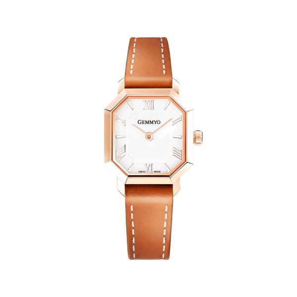 Prima PVD rose cuir simple