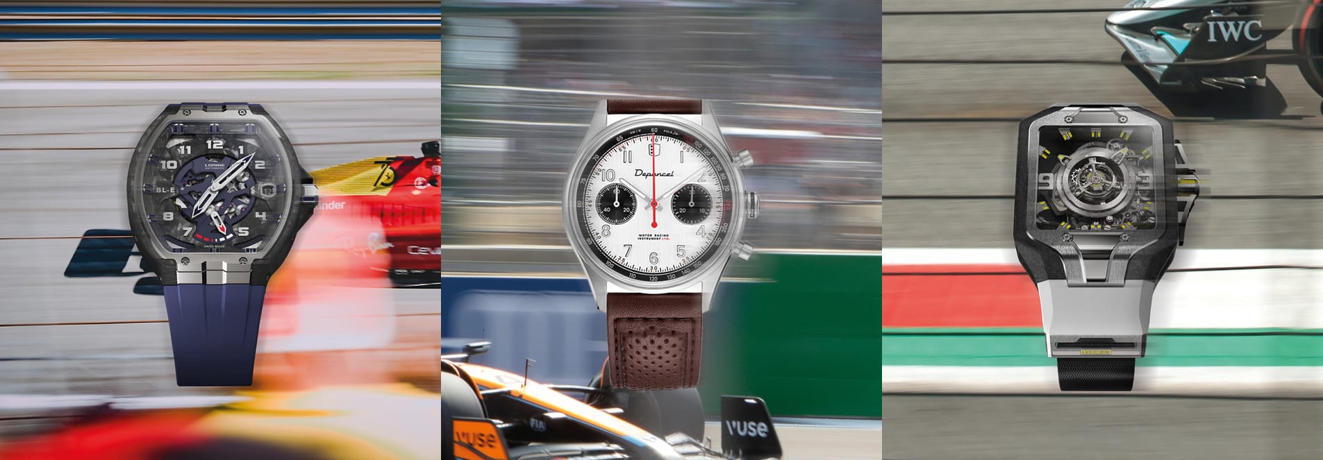 SPORT AUTO ET HORLOGERIE : QUAND LES MONTRES METTENT LES BOUCHÉES DOUBLES